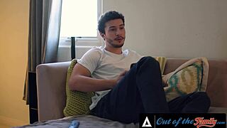 my stepson caught me banging his crush now it's our steamy threesome