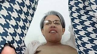 Stepsis fingers wet pussy shocked when i slip into bed