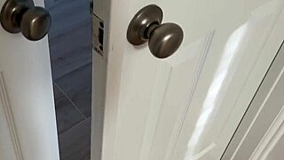 Pov hubby spies muscular milf wife with big clit tits masturbating to squirting orgasm on vibrator