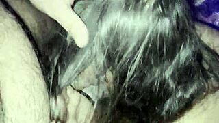 Amateur college girlfriend spreads big ass with buttplug for homemade husband sex