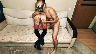 Real Skinny Wife Cheats Raw in Erotic Lingerie No Makeup!