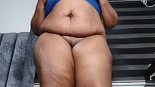 Holy Fuck! Mara Exotic Fat Belly Fetish Standing Orgasm Video