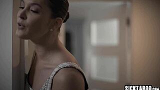 Ashley Lane cheats with Katrina Colt's tongue on hubby's bed