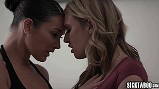 Ashley Lane cheats with Katrina Colt's tongue on hubby's bed