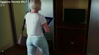 stepmom's big ass cheeks get two loads of stepson protein served fresh