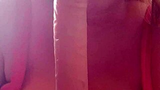 blonde milf spreads big pussy lips and huge natural tits solo