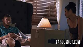 StepMom Begs Stepson's Military Uniform Fuck Ride