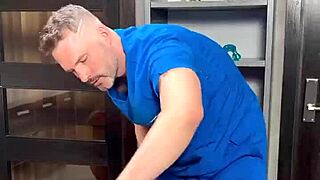 Tantric oiled massage ends huge cumshot on fit milf briana moon tits