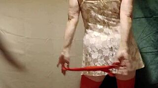 master raja you love your french slave's outdoor strip tease right