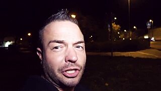 i can't believe this hot german milf risks public sex right in the city center with strangers watching