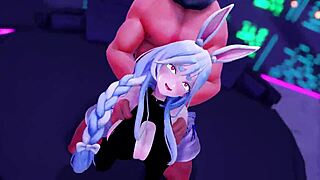 breeding bunny pekomama milf rabbit toy creampie explosion!