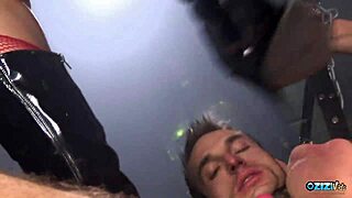 imagine gettin tied up to pound this kinky busty blonde milf's pussy cowgirl style??