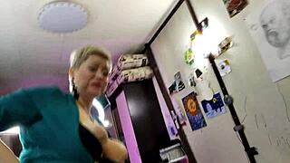 Sweet Mature Bitch Fucked Public Stockings Shoes Like Whore Close-Up