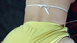 Cheating latina milf neighbor begs creampie doggystyle big tits pov