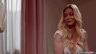 licking stepmom's wet pussy feels so wrong yet right!