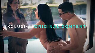 Milf Teacher Joanna Angel Joins Bisexual MMF Threesome Orgy!