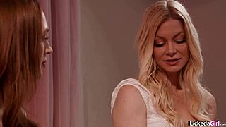 licking stepmom's wet pussy feels so wrong yet right!