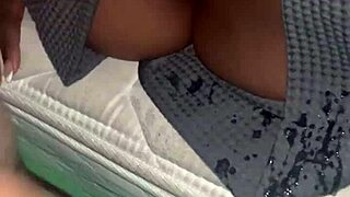 What happens when stepmom's mouth fills with cumshot after cumshot?