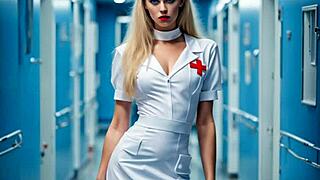 Nurse Betty Bulge Milf Cosplay Parody Patient Blowjob