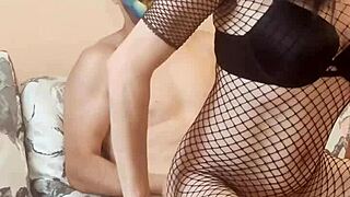 skinny mature wife spreads pussy in stockings homemade pov