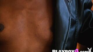 Ana Foxxx's petite ebony booty tease