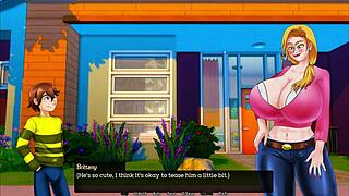 Step-mom finally gives in to little man's teasing