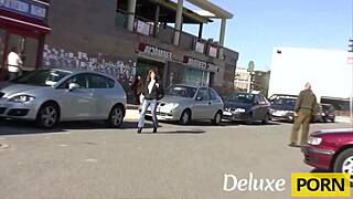 Big Tits Milf Fingered Then Anal Fucked At Parking Lot