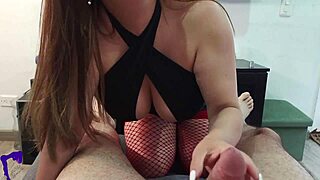 Hot curvy latina milf roommate big tits homemade doggystyle cowgirl after party creampie