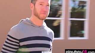 whoa... bbq party turns into wild 3some pounding busty milf samantha's holes 😵‍💫🍑