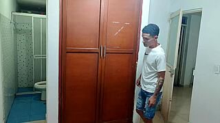 Hot Latina Stepmom: Fuck Pool Till Homemade Milk Overflows?