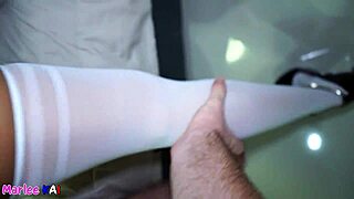 asian milf maid slurps cock bareback then bends for doggy creampie