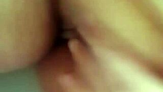 Chubby Wife Plays Pussy Cums on Dirty Feet in Bathtub Fetish