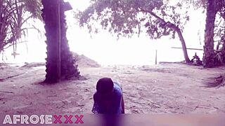 bare ass exposed fucking wildly in public beach streets?