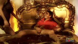 Blonde Milf's Naughty Suck and Fuck Surprise Shocks Guy