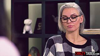 Does Busty Counselor Kenzie Taylor Fuck Lesbian Couples Raw?