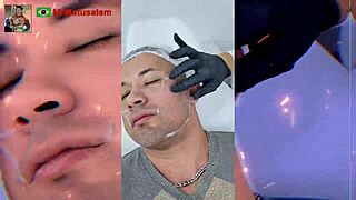 Old Milf's Facial Harmony Makes Her Young Crossdressing Massage Irresistible