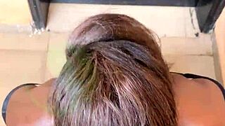 Early morning deepthroat blowjob wakes homeboy's big cock!