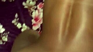 hotwife cuckold wives crave monster BBC anal double penetration in lingerie for screaming orgasms