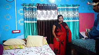 Desi Tutor's Steamy Threesome with Student and Mom Unleashed!