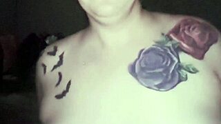 Chubby ginger's wet pussy rides daddy's thick cock hard