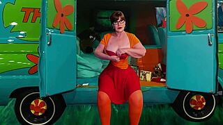 Granny Velma Dinkleys licks then takes creampie dick deep?