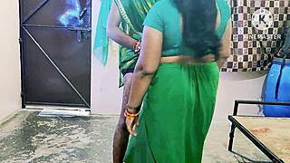 Horny Indian Desi Bhabhi Bent Over Doggystyle Monster Cock Ride