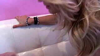 britney foster and sara luvv cougars tease shaved pussies together?