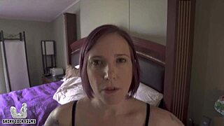 Christian Stepmom Jane Cane Craves Shiny Cock Tease