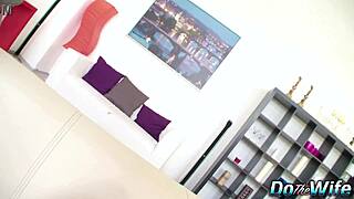 Mature wife Scarlet Mika craves every inch of that BBC plow!