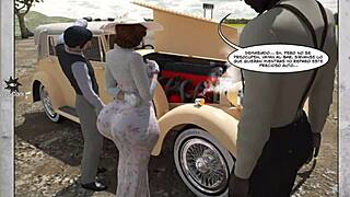 Comic Wife Cheats on Honeymoon with BBC Cunnilingus