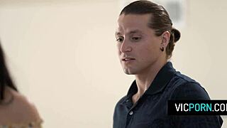 pregnant housewife jennifer white rides neighbor's cock hard