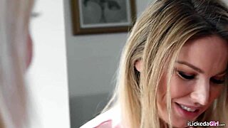 Wanna see big tits lesbians finger blonde wife?