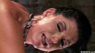 bound milf takes rough anal assfucking bent over in doggystyle bondage