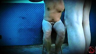 dominantrix redcat blindfolds binds edges fan ruins orgasm femdom tease